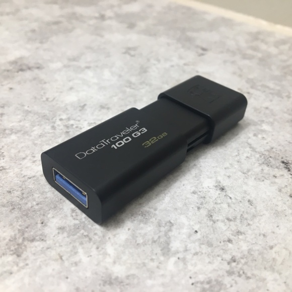 Kingston (DataTraveler 100 G3) 32GB USB 3.0 Flash Drive - Picture 3 of 5
